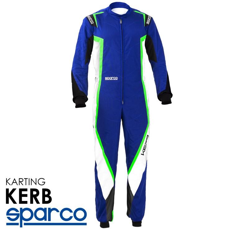 在庫限り：SPARCO スパルコ レーシングスーツ KERB KART ブルー 