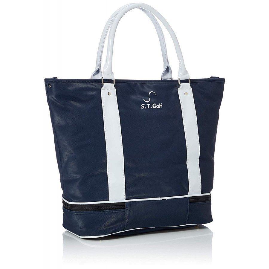 2点 バッグ ST 様 ゴルフ ゴルフ ボストンバッグ ホワイト S.T.Golf ゴルフ用 トート