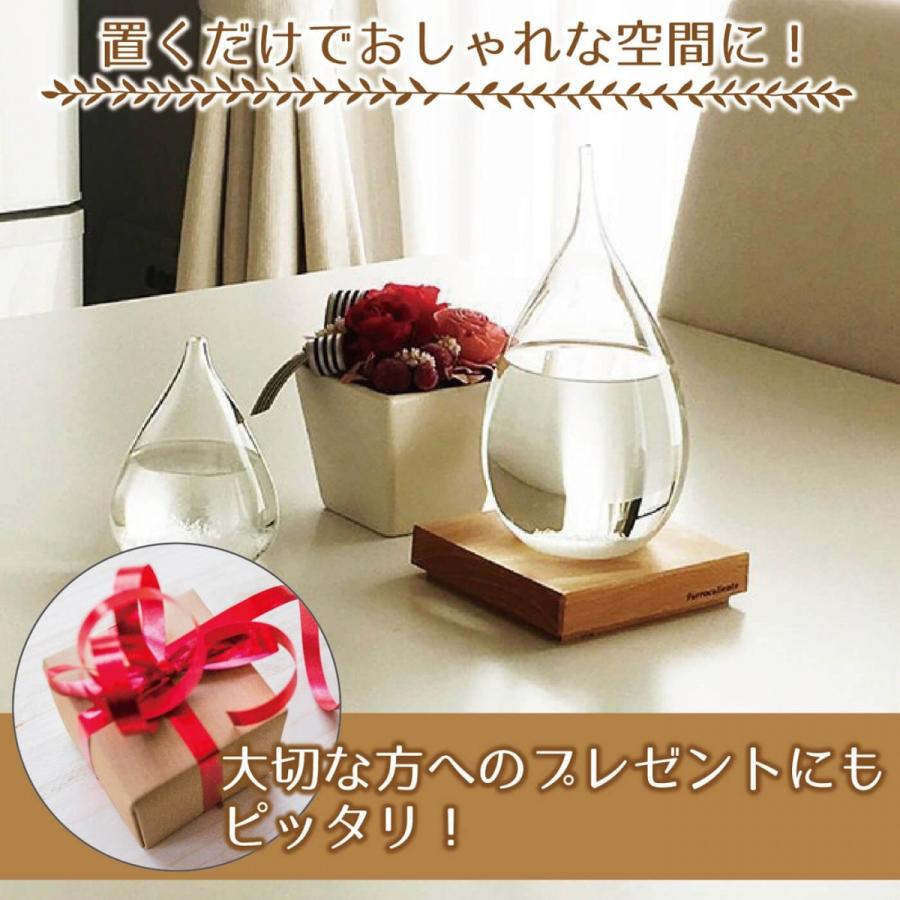 テンポドロップミニ 100percent Tempo drop mini 送料無料 ストームグラス プレゼントに喜ばれるおしゃれなしずく型のインテリア |  | 02