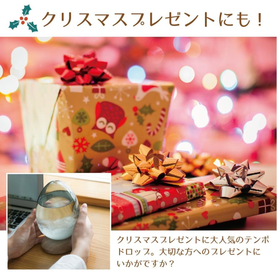 テンポドロップミニ 100percent Tempo drop mini 送料無料 ストームグラス プレゼントに喜ばれるおしゃれなしずく型のインテリア |  | 07