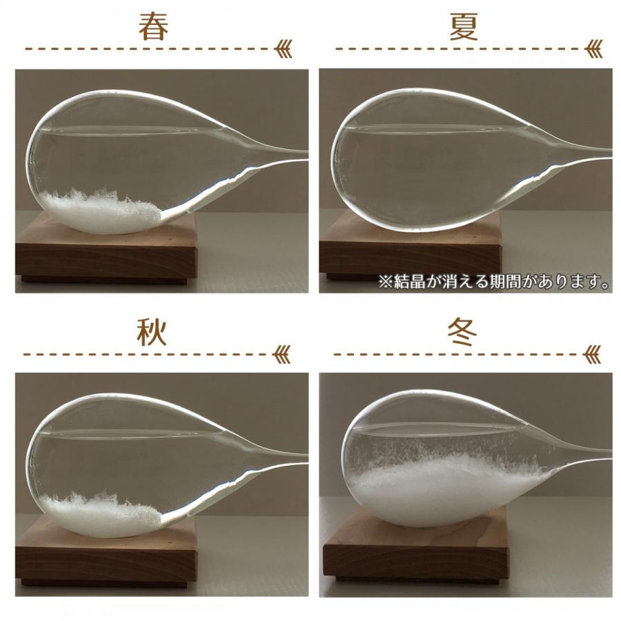 テンポパルスドーン 100percent Tempo Pulse Dawn テンポドロップ 送料無料 ストームグラス プレゼントに喜ばれるおしゃれなしずく型のインテリア |  | 05