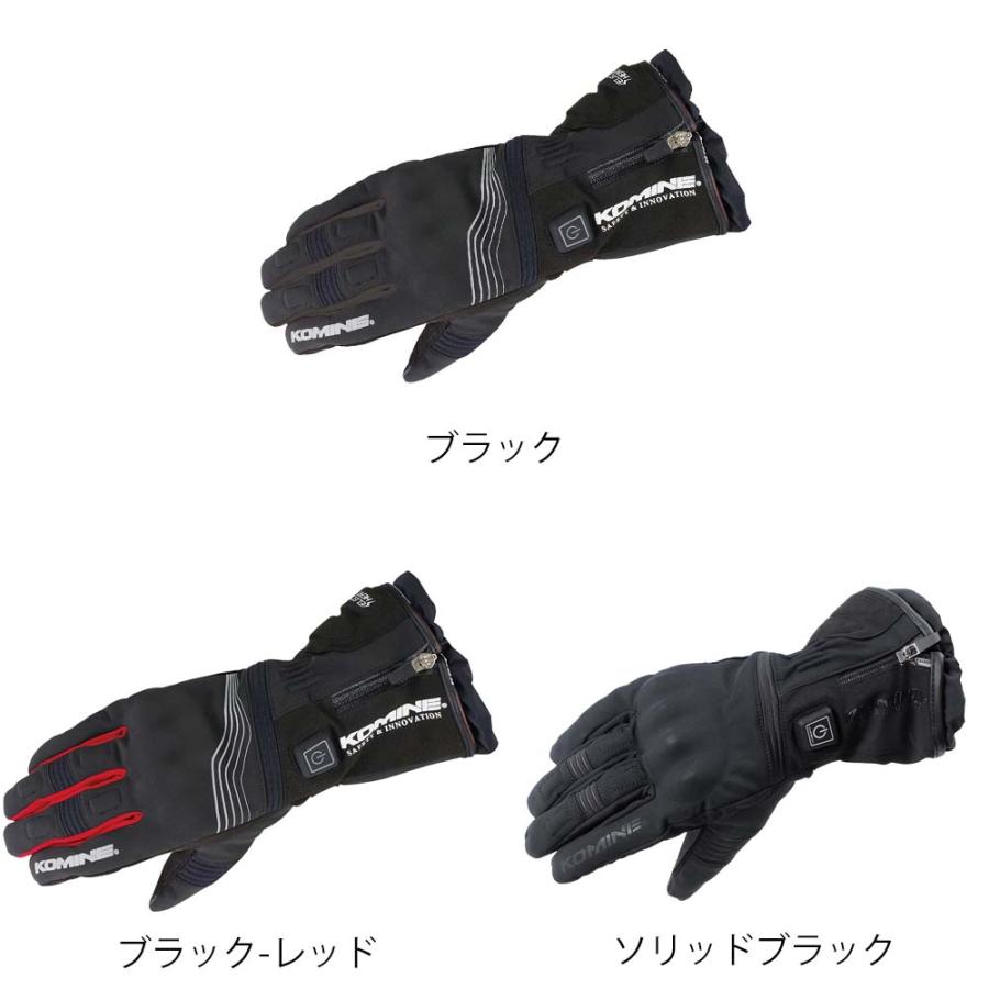 コミネ（Komine） EK-201 プロテクト エレクトリック グローブ12V