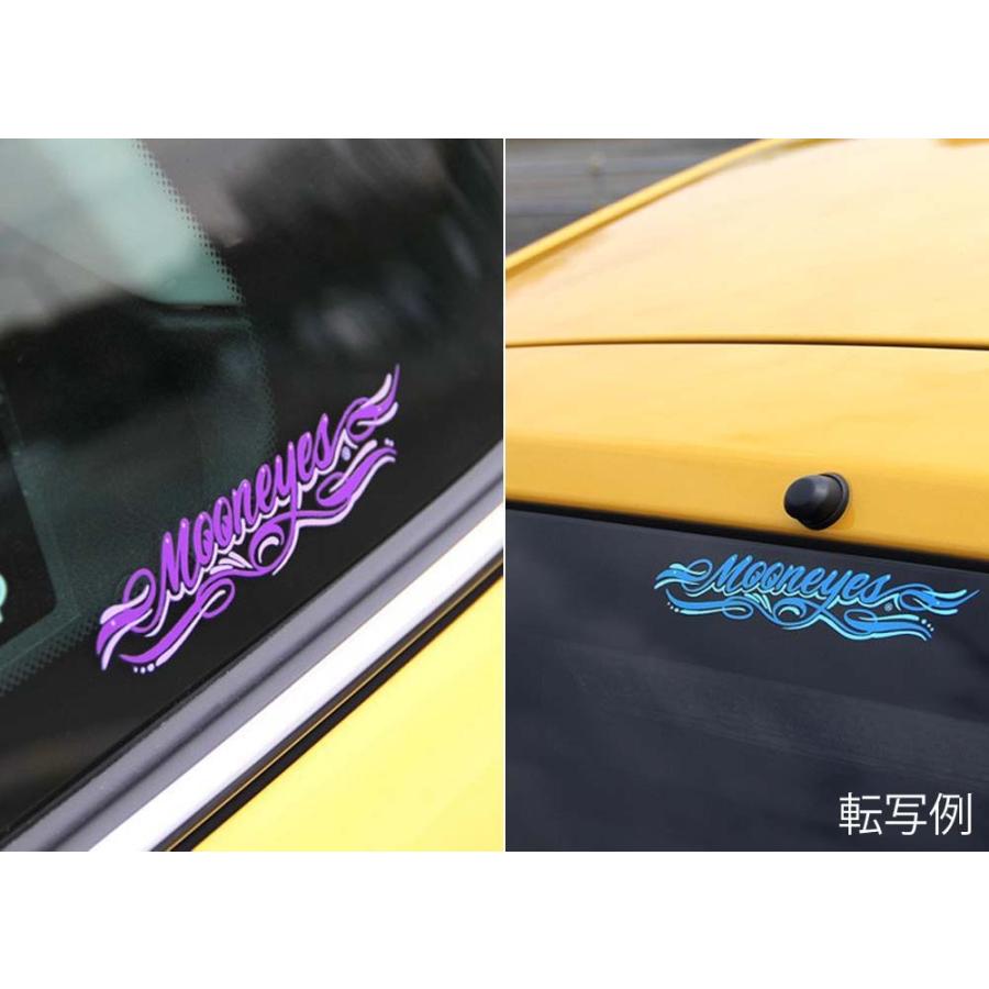 ムーンアイズ (MOONEYES)★転写ステッカー HURAMOON PINSTRIPE STICKER