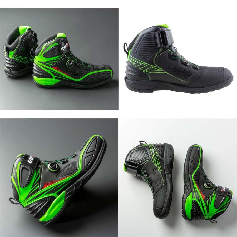 elf シンテーゼ16 グリーン 26cm boa エアスルー elf シンテーゼ16 グリーン 26cm boa エアスルー Kawasaki × elf