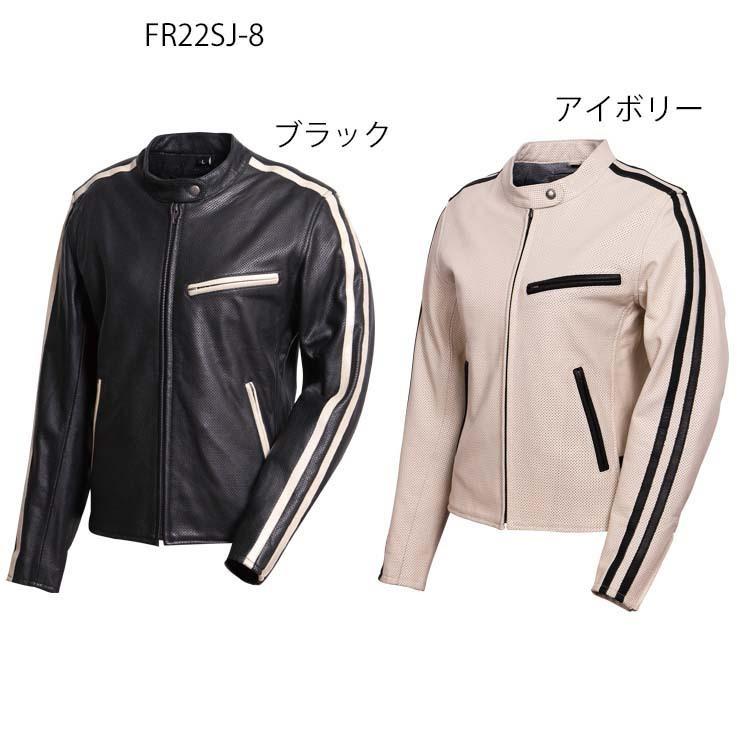 【デグナーWEB正規代理店】 デグナー FR22SJ-8 レディースレザーメッシュジャケット LADIES' LEATHER MESH JACKET DEGNER FR22SJ-8