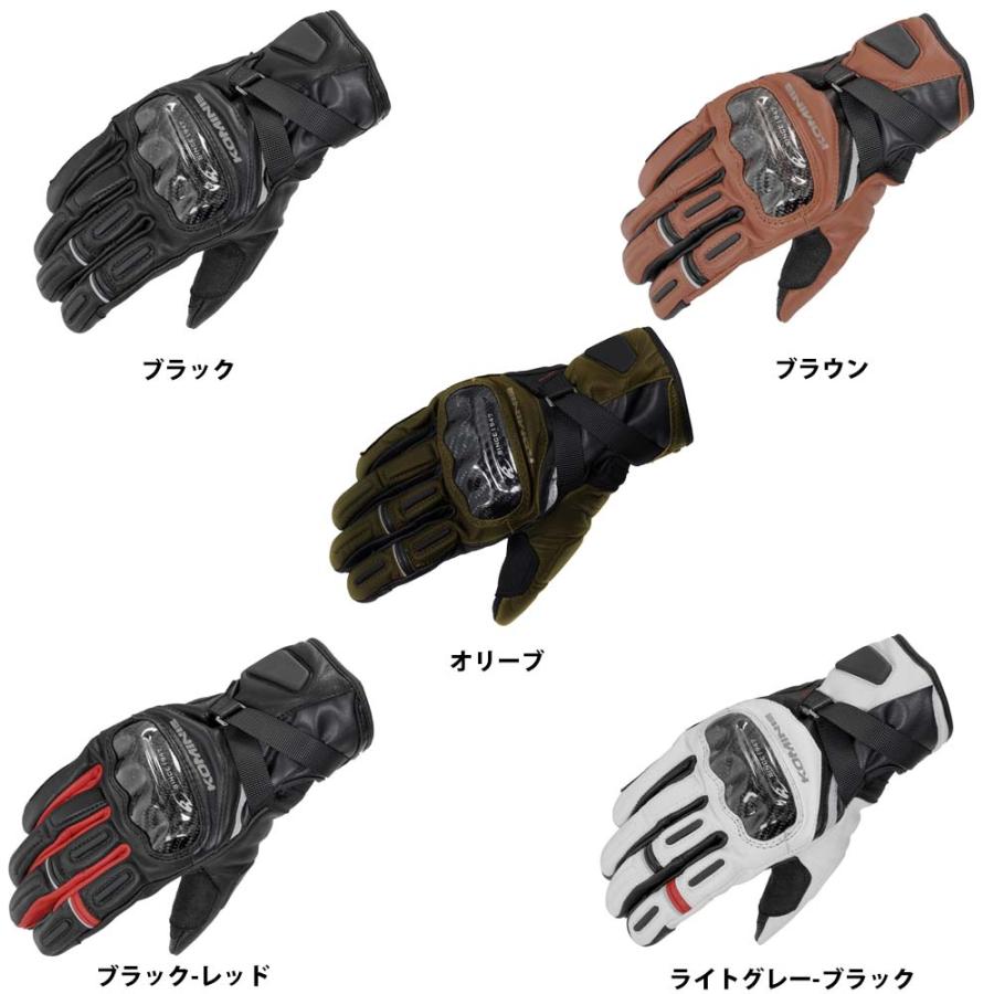 コミネ（Komine） ☆ 06-844 プロテクトウインドプルーフレザー
