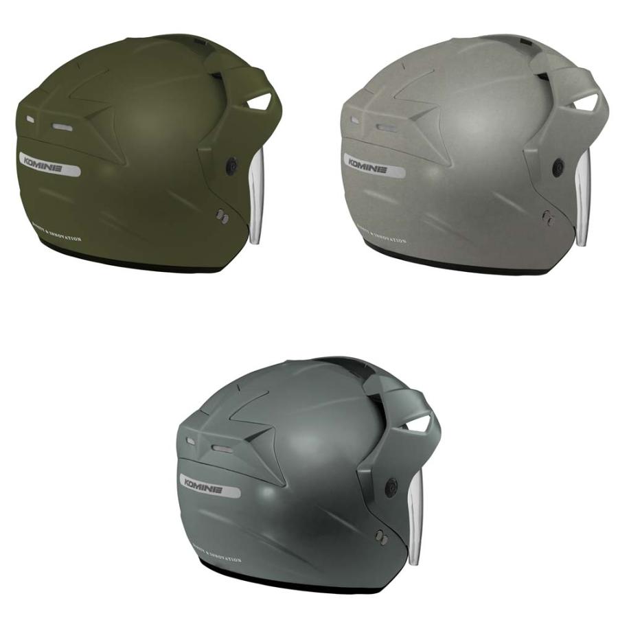 コミネ（Komine） 01-1651 エーラ-2 ジェットヘルメット KOMINE HK