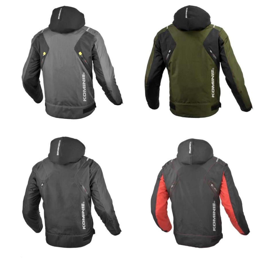 【XL】コミネ プロテクションジャケット グレー×ブラック 07-5961 コミネ（Komine） 【送料無料】 ☆XS~4XLサイズ 07-5961 プロテクト