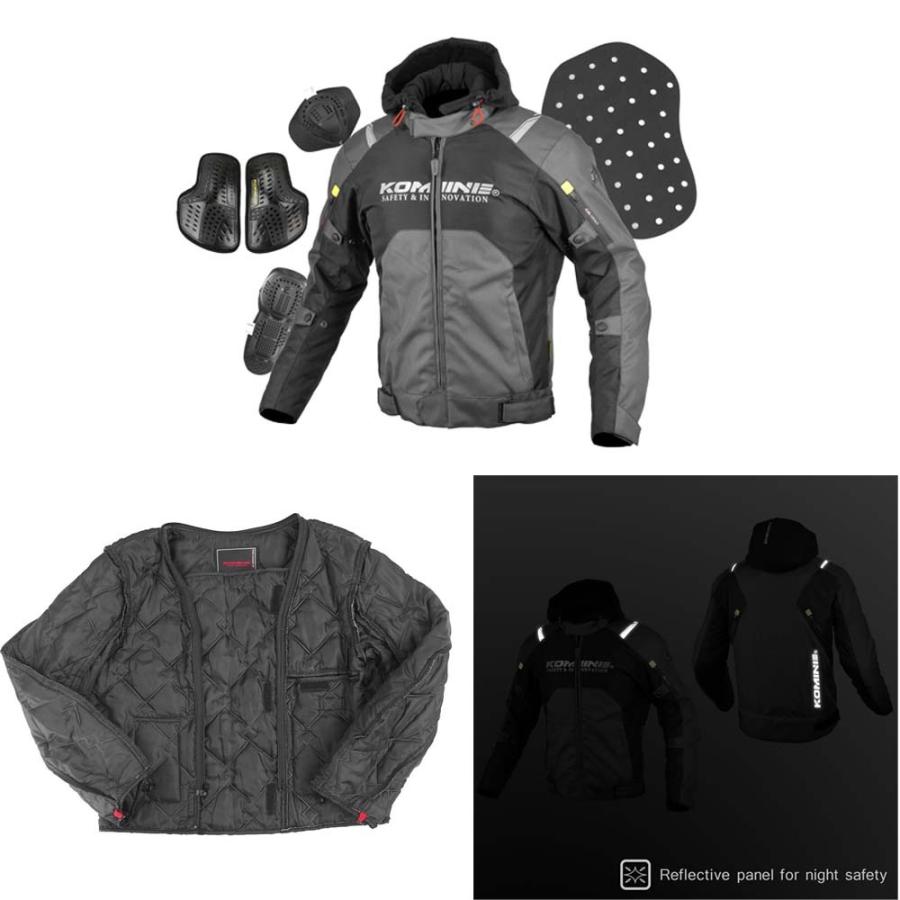 コミネ（Komine） 【送料無料】 ☆XS~4XLサイズ 07-5961 プロテクト