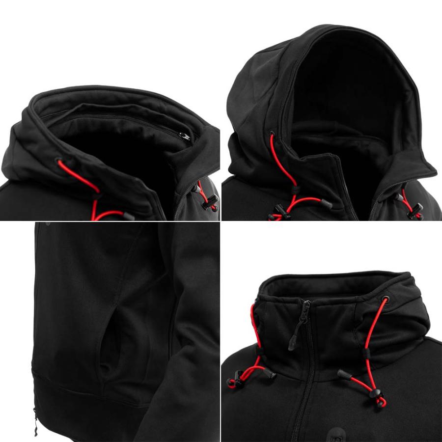 新品・5営業日で発送】コミネ(Komine) JK-6044 KV Parka Black