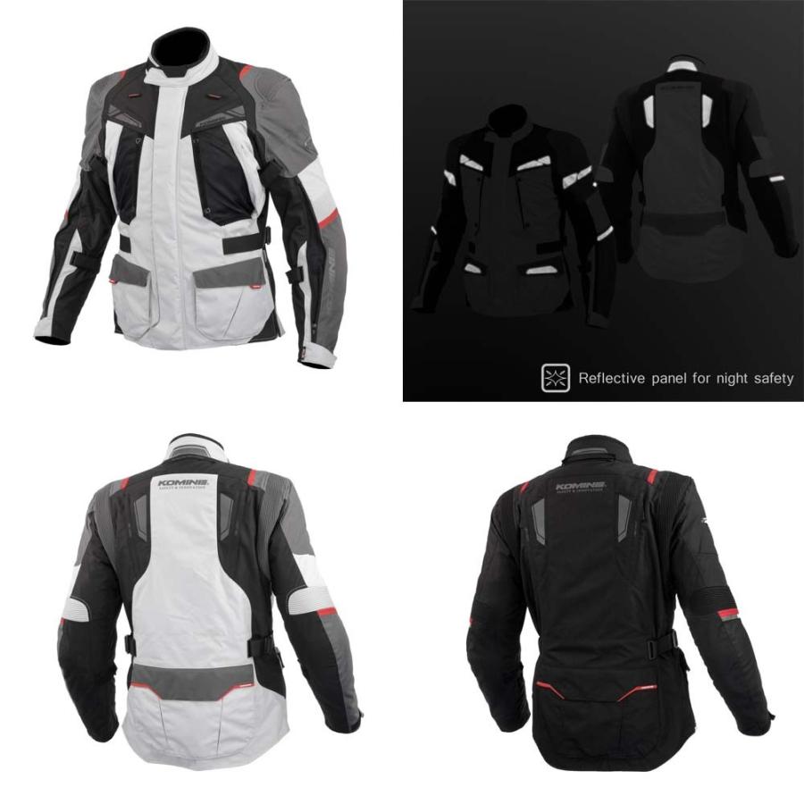コミネ Jacket JK-609 フルイヤーアドベンチャージャケット コミネ公式】JK-609 フルイヤーアドベンチャージャケット