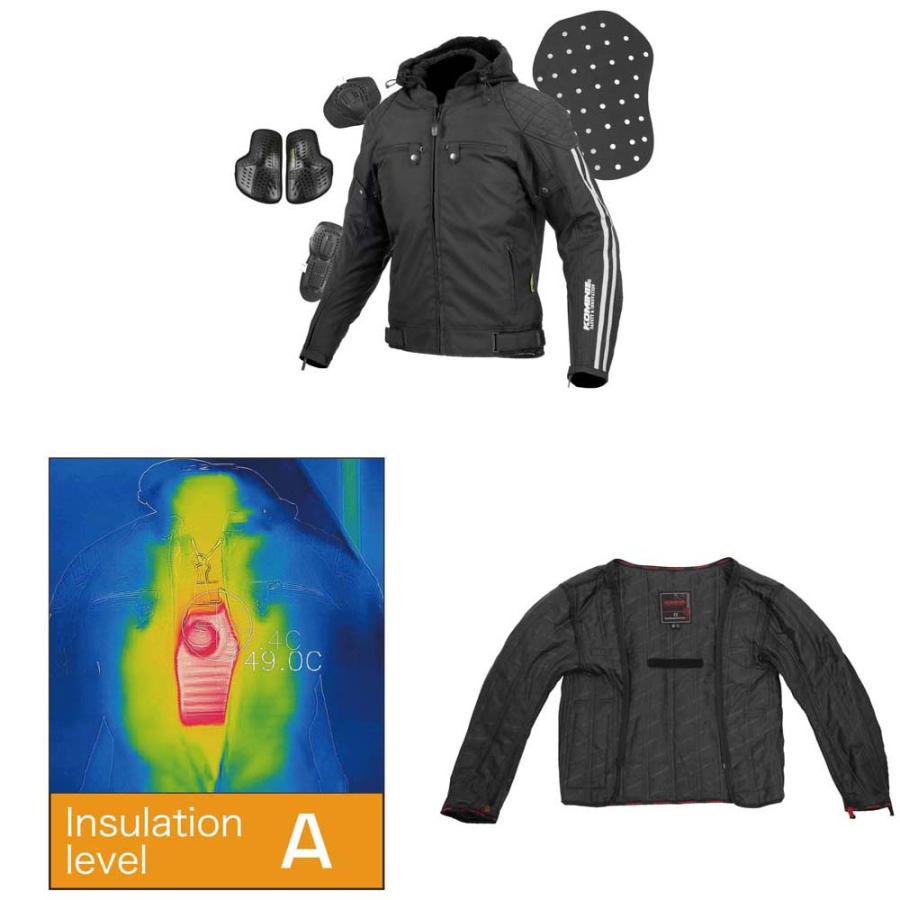 コミネ 【送料無料】 (KOMINE) ☆WM~4XL 07-614 プロテクト