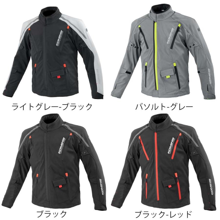 コミネ（Komine） JK-627 07-627 プロテクトソフトシェルジャケット