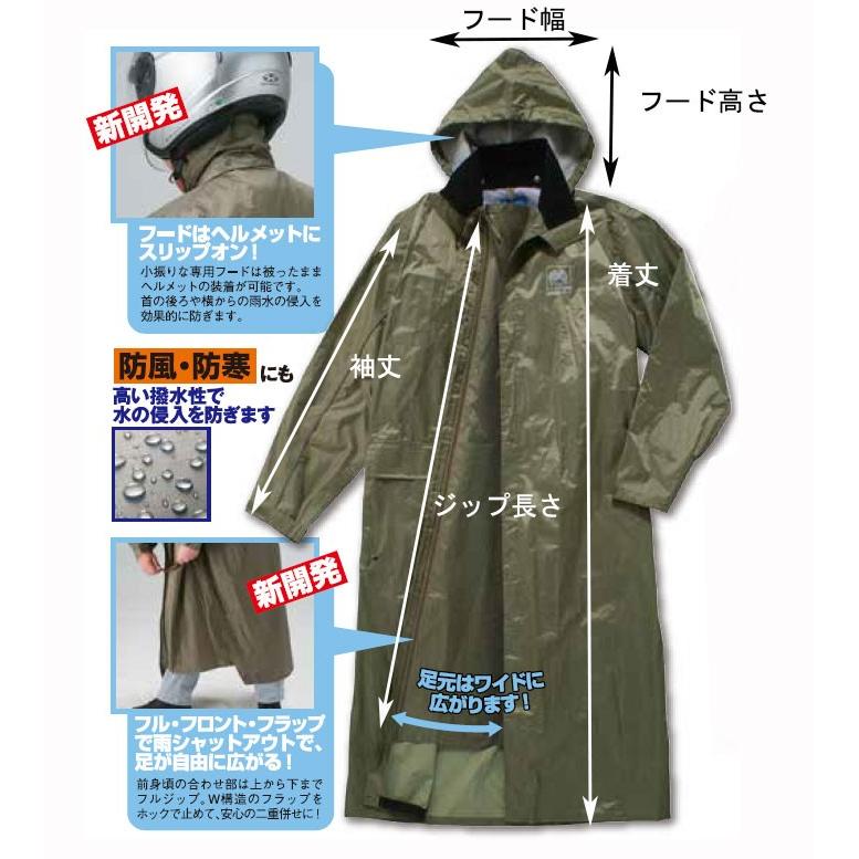 あすつく 送料無料 レイト商会 ロータス スクーターレインコート Lorsrc01 Lorsrc01 モノダイレクト 通販 Yahoo ショッピング