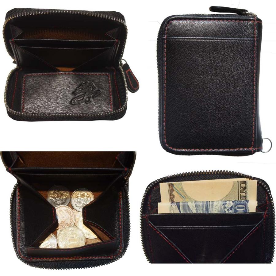 マーキュリープロダクツ (MERCURY PRODUCTS) MPA-03 ★コンパクトで料金所でも出し入れスムーズ 本革 財布  BOXコインケースタイプ MPA-03