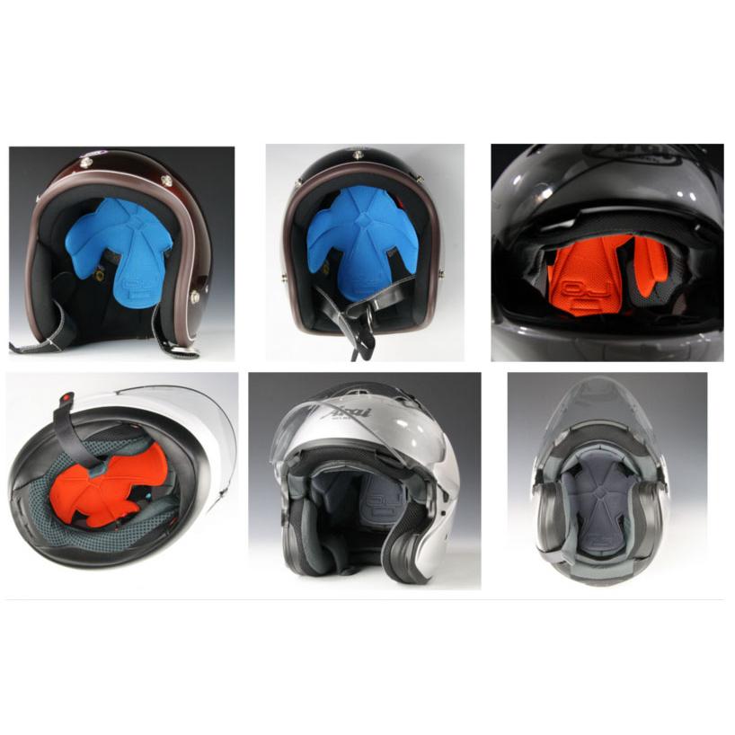 ラフ&ロード ★ OJフラワー ヘルメットライナー 銀の力で抗菌消臭 さらに吸汗速乾機能兼備 ヘルメットインナー OJF042 | ラフ＆ロード | 02