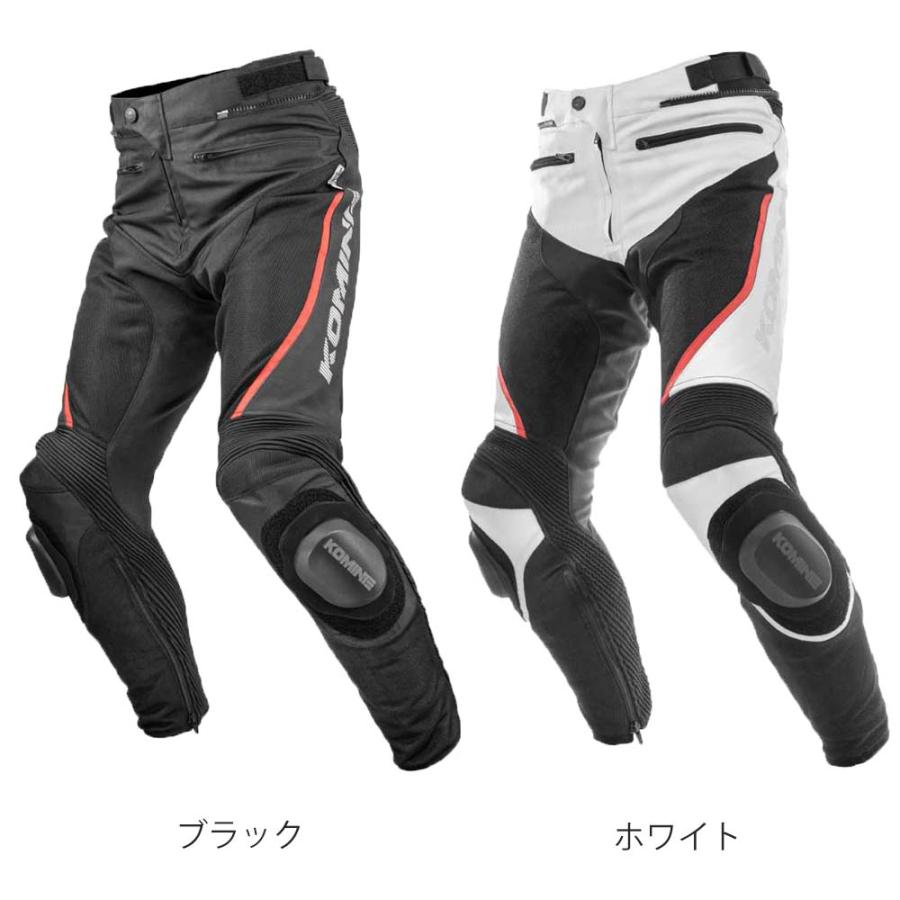 コミネ（Komine） PK-757 07-757 R-SPEC レザー メッシュ パンツ