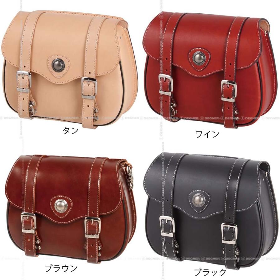 【送料無料★デグナー認定WEB正規代理店】 デグナー (DEGNER) ★ レザーサドルバッグ LEATHER SADDLEBAG PRSB-3