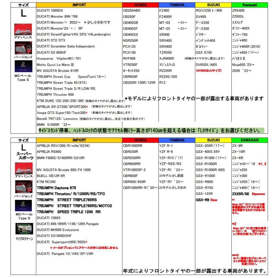レイト商会 (REIT) TA93A-LSS ☆ 匠 アドバンス ULバイクカバー