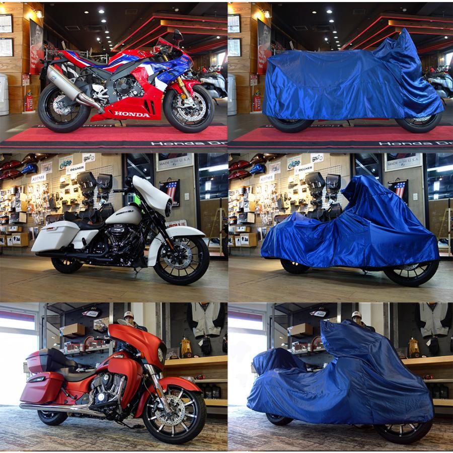 【送料無料】レイト商会(REIT)★屋内専用バイクカバー 匠 MC Veil MCベール MCヴェール モーターサイクルベール クルーザー2BOX パニアケース type C TA93MCVC_6