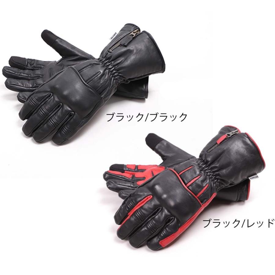 【特価★デグナーWEB正規代理店】  デグナー WG-44 ウィンターレザーグローブ WINTER LEATHER GLOVE 冬用 防風 保温 DEGNER WG-44