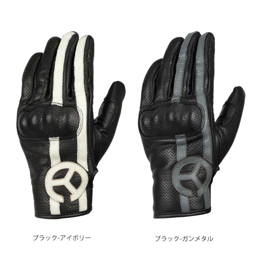 L*O様 YG248 ブラック/アイボリー LLサイズ パンチングメッシュグロー YeLLOW CORN（イエローコーン） 【一部当店在庫有】 (YeLLOW CORN)☆春