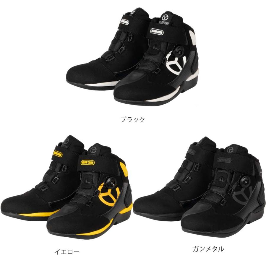 YeLLOW CORN（イエローコーン） YS-003 防水 ライディングシューズ