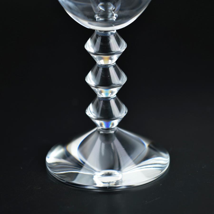 バカラ ベガ Baccarat Vega ワイングラス サヴィネル&ロゼ 18cm 320ml 美品 VEGA（バカラ） バカラ ベガ Baccarat Vega ワイングラス サヴィネル