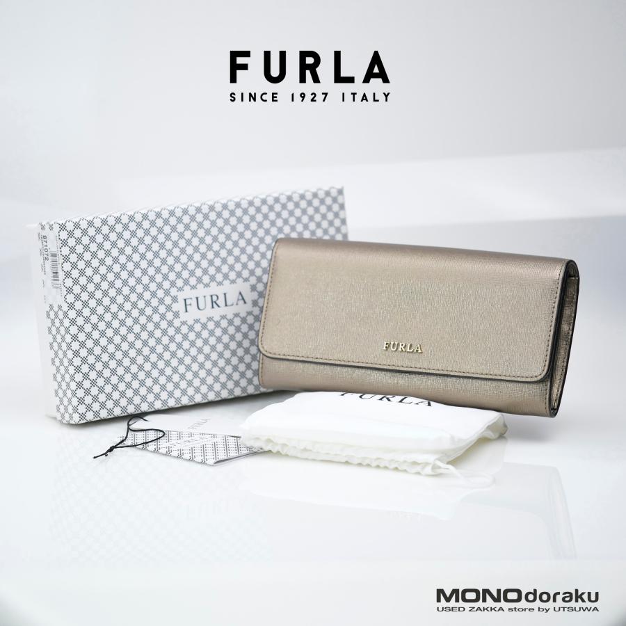 新品 嘆く フルラ FURLA 長財布 バビロン コンチネンタルウォレット  