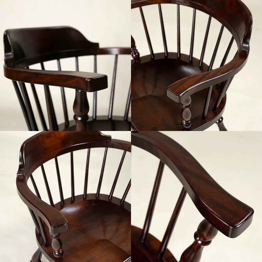 松本民芸家具 #91型キャプテンチェア ミズメザクラ無垢 職人サイン入り 松本民芸家具 #91型キャプテンチェア ミズメザクラ無垢 職人サイン入り