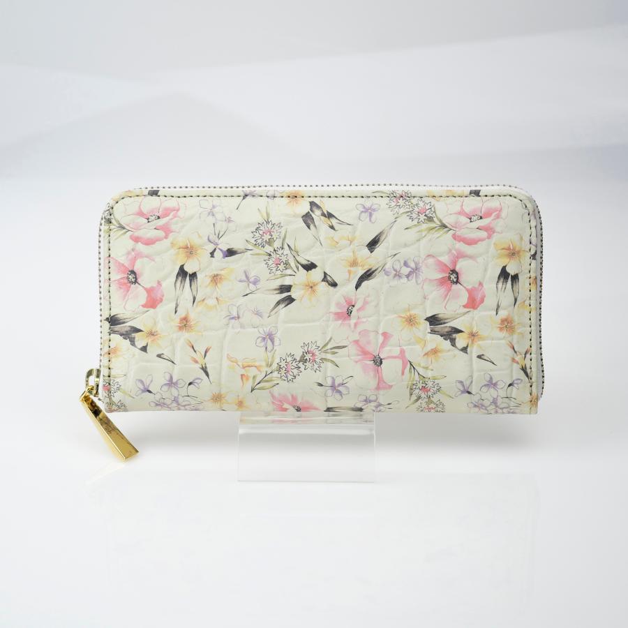 ノードフューメ nordfiume クロコダイルレザー フラワーデザイン