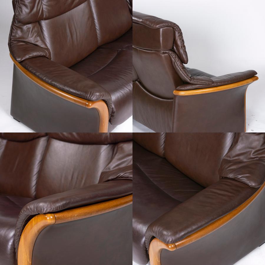 エコーネス ソファ Ekornes Stressless ストレスレス エルドラド ハイバックソファ 2P リクライニングソファ 本革 レザー 北欧｜monodoraku｜09