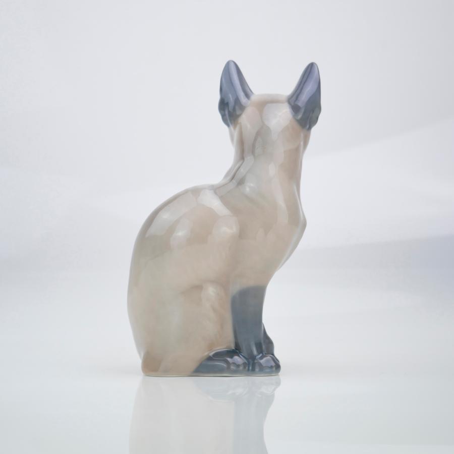 ロイヤルコペンハーゲン 3体セット 座るネコ／立つネコ／シャムネコ ご