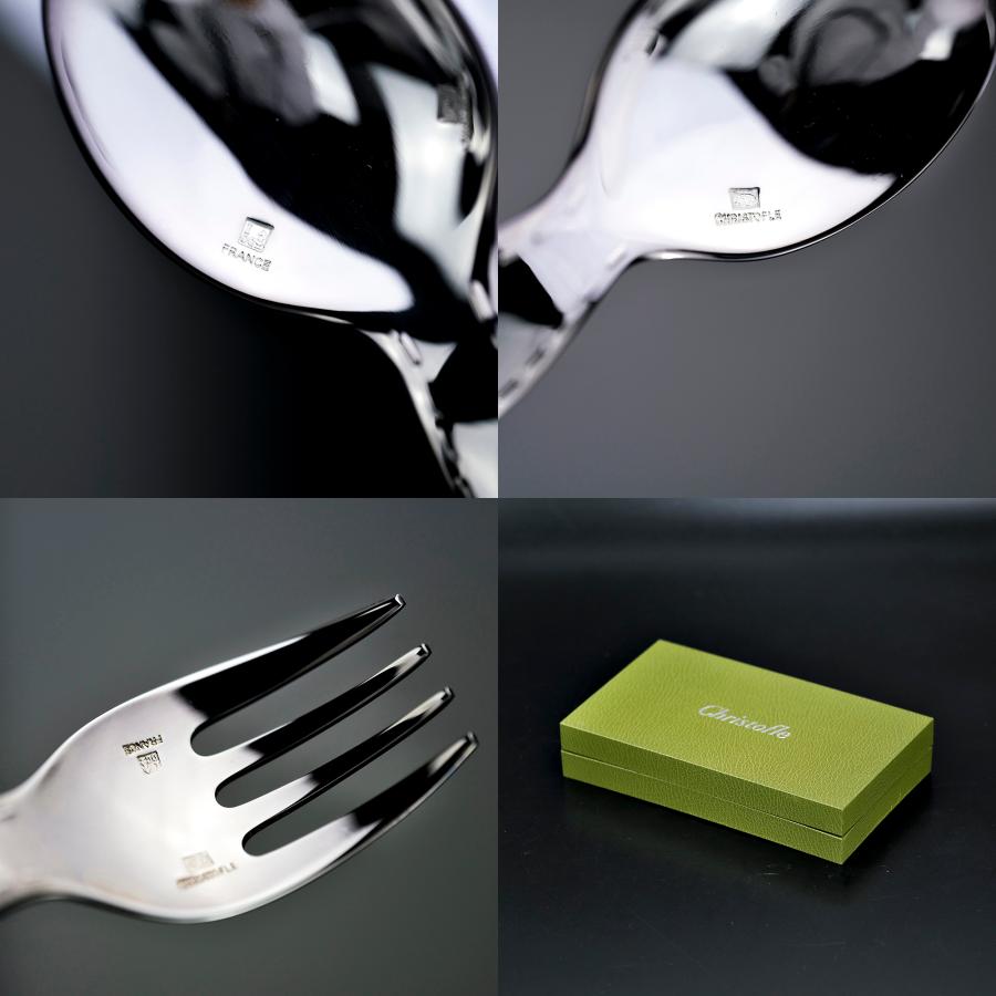 藤　クリストフル　CHRISTOFLE 銀食器カトラリーフォークナイフセット christofle クリストフル ナイフ・フォークセット L | LAPIN ART