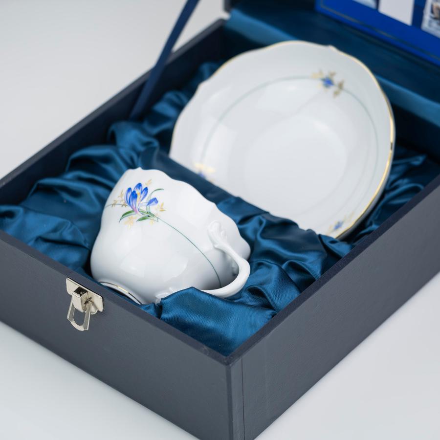 マイセン MEISSEN ベーシックフラワー 一つ花 クロッカス 金彩 カップ