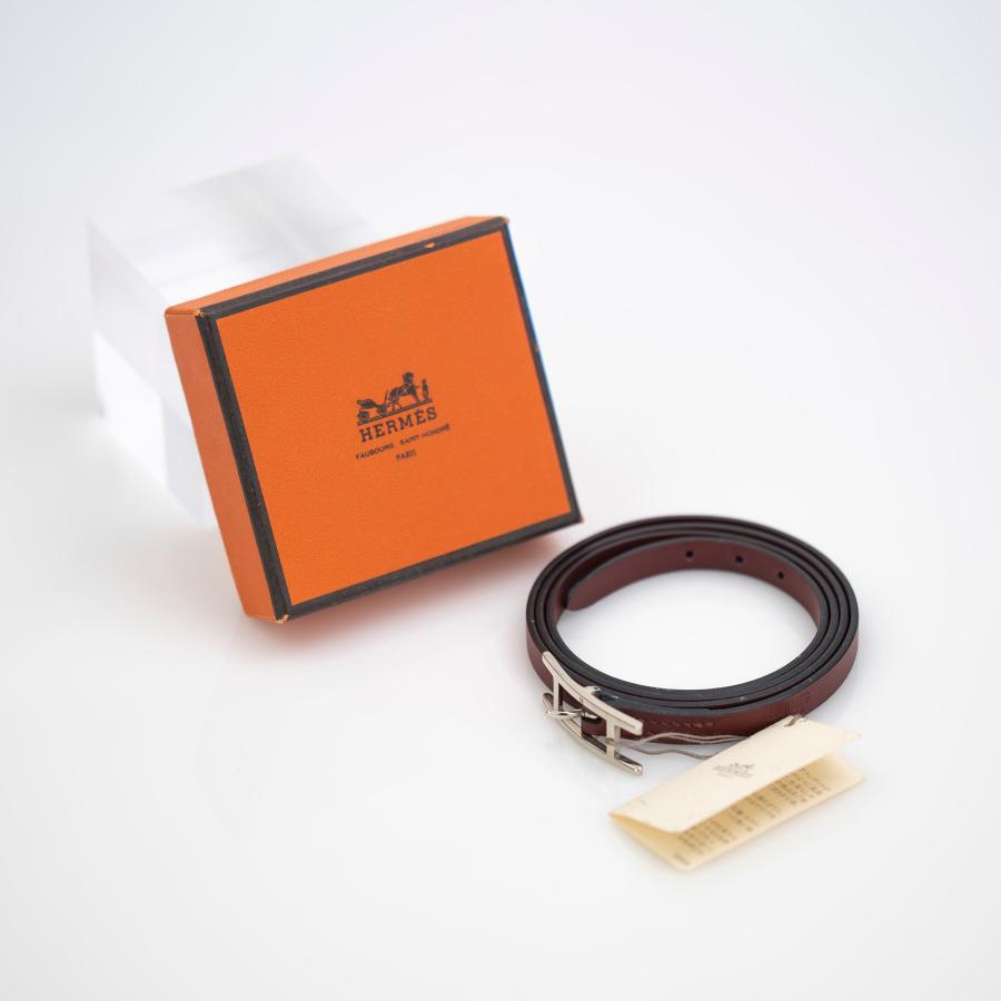 Api エルメス アピ3 HERMES Hapi3 レザーブレスレット □J刻印 2006年 