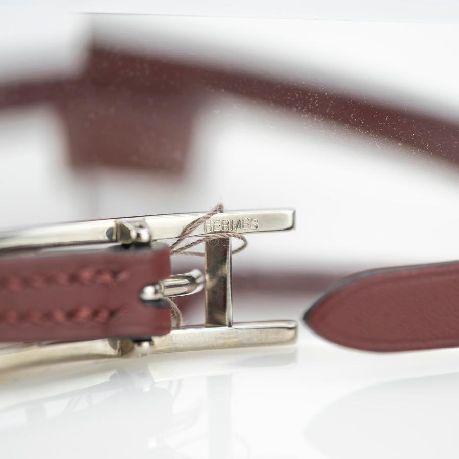 Api エルメス アピ3 HERMES Hapi3 レザーブレスレット □J刻印 2006年 