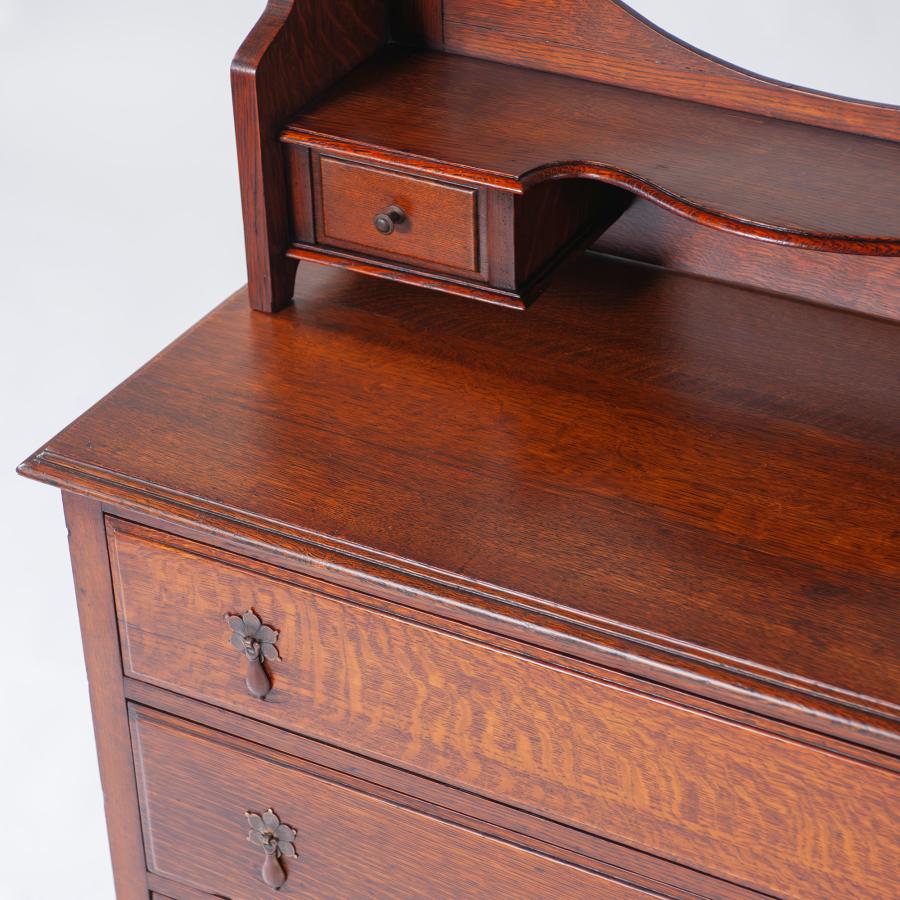 アンティーク　キャビネット　ドレッサー　ミラーバックサイドボード サイドボード 英国アンティーク 1930s ミラーバックサイドボード