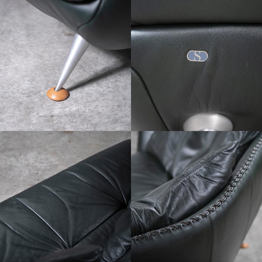 大塚家具 ソファ デセデ de Sede DS-102/03 ワイドソファ レザー 本革