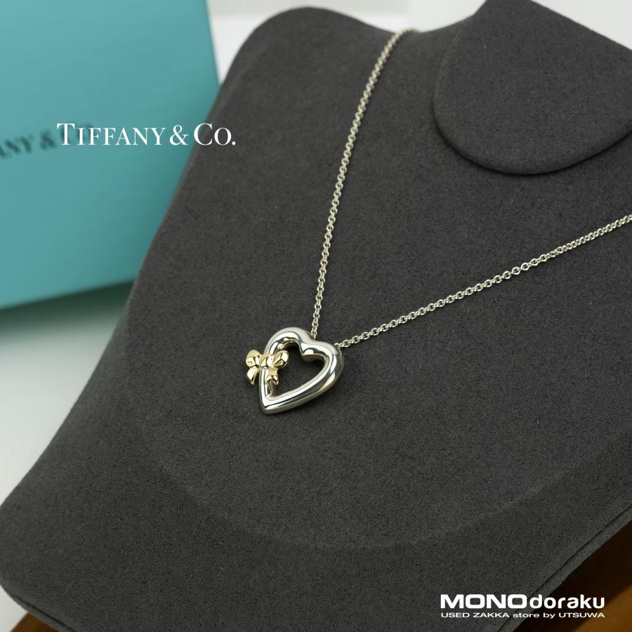 TIFFANY&Co.（ティファニー） ハートリボン ネックレス レディース
