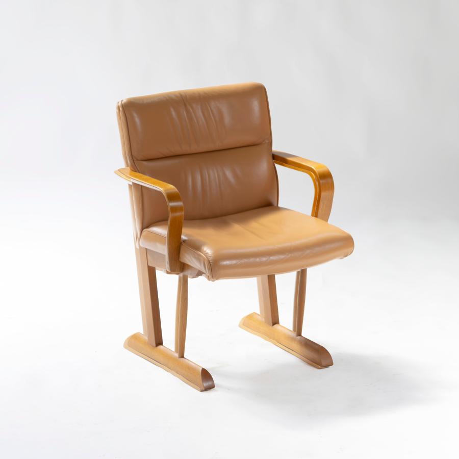 飛騨産業 アームチェア ダイニングチェア 円空 佐々木敏光