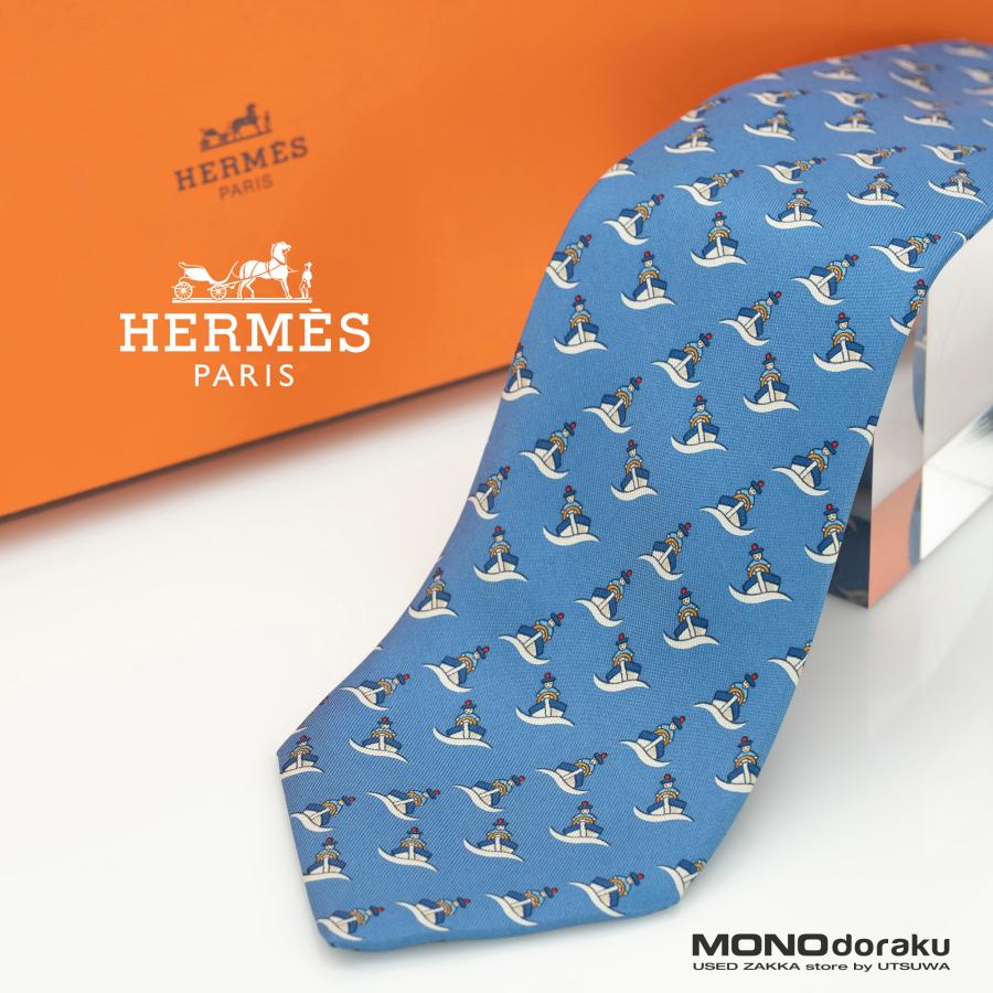 HERMES（エルメス） メンズアクセサリー シルクアイテム ネクタイ