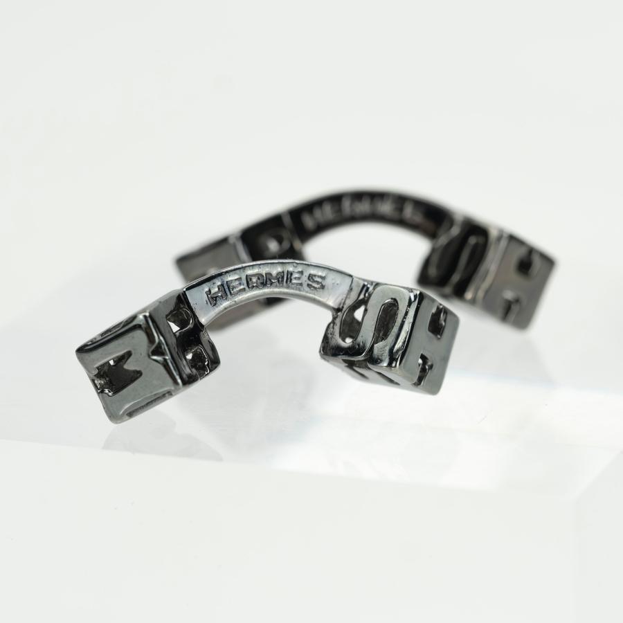 HERMES（エルメス） キューブボックス ロゴモチーフ カフス