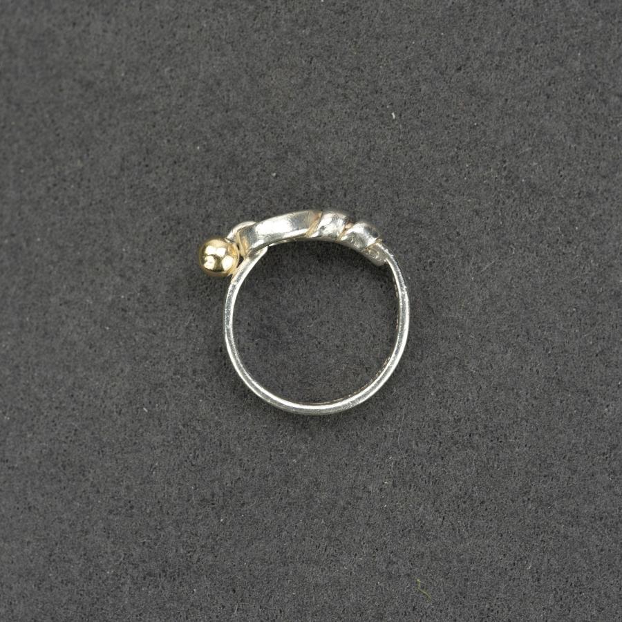 TIFFANY&Co.（ティファニー） フラットワイヤー ラブノット リング 8号