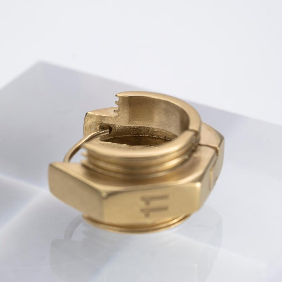 新品未使用　Maison Margiela ゴールド　Bolt&Nut ピアス Maison Margiela（メゾンマルジェラ） マルジェラ シングルピアス 11