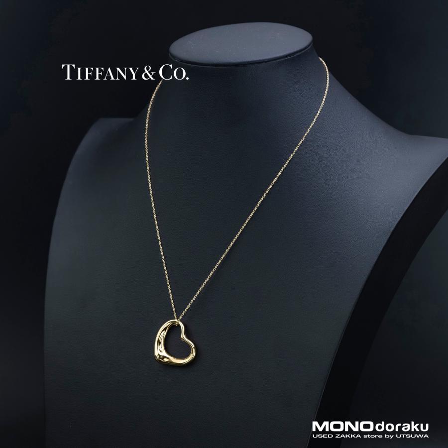 Elsa Peretti ティファニー Tiffany & Co. オープンハート ネックレス