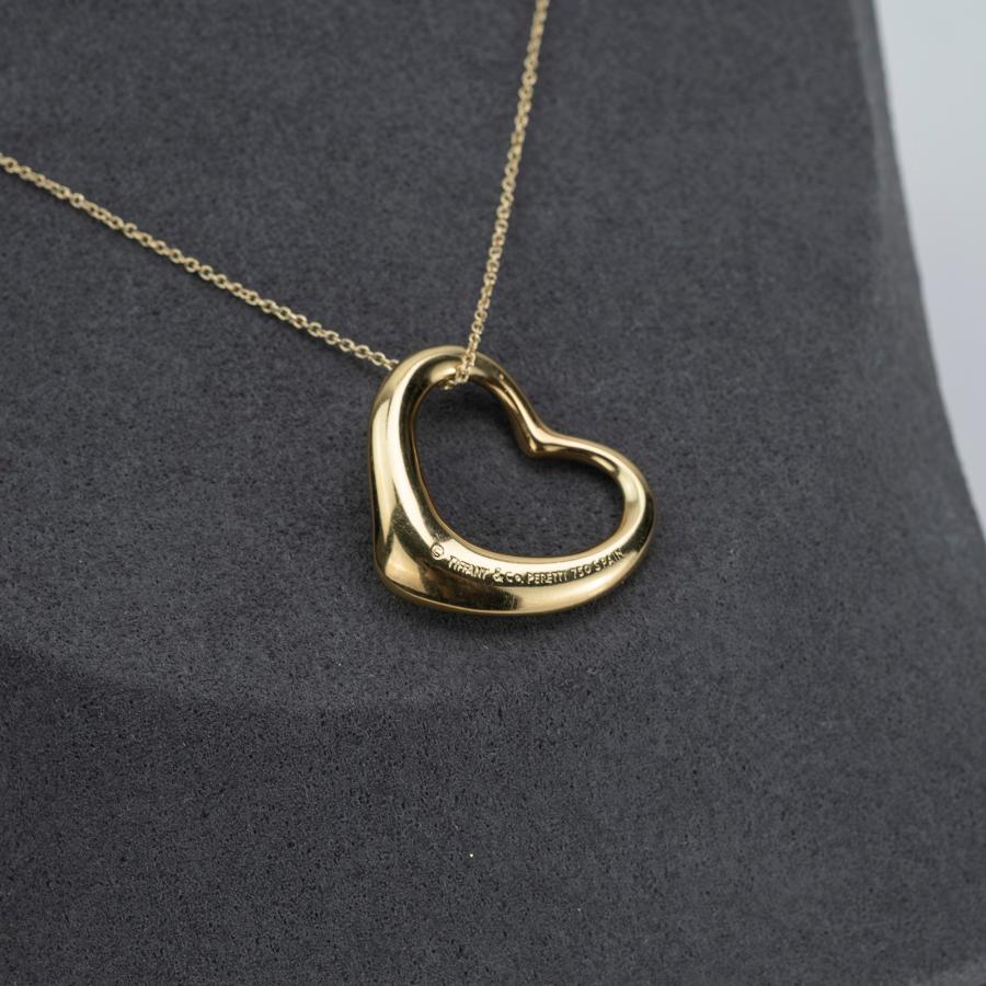 Elsa Peretti ティファニー Tiffany & Co. オープンハート ネックレス