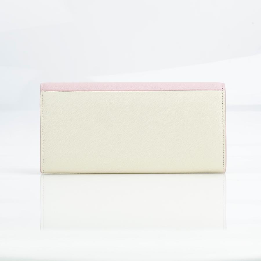 ビー・ゼロワン ブルガリ BVLGARI 長財布 フラップ式 バイカラー