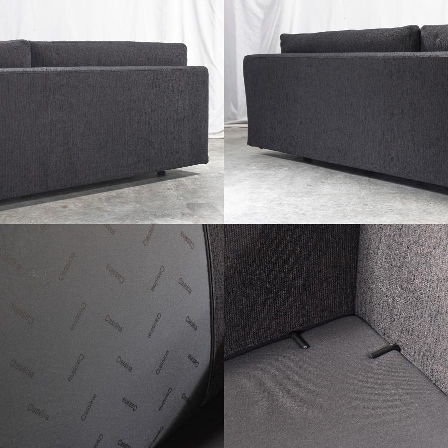 ソファ カッシーナ Cassina 235 MISTER ミスター 片アームソファ ナロウアーム ◆東京都内限定配送◆ ファブリック フェザークッション | Cassina | 09