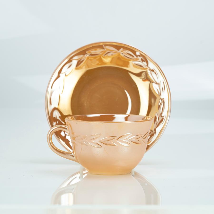 FIRE KING ファイヤーキング Fire-King ピーチラスター ローレル